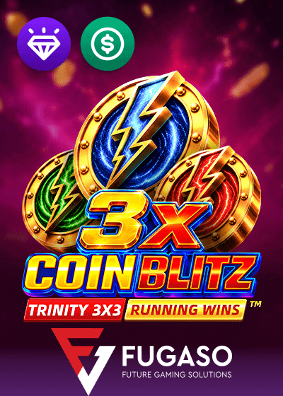3X COIN BLITZ TRINITY RUNNING WINS 3x3