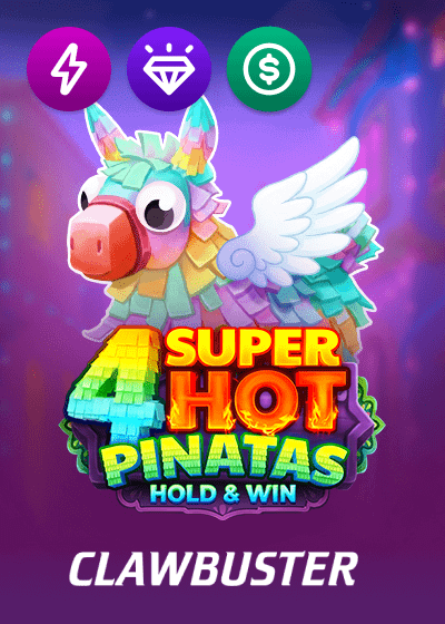 4 Super Hot Pinatas Hold And Win