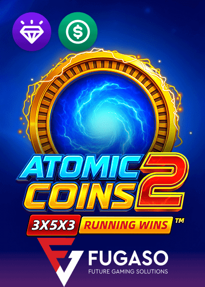 ATOMIC COINS 2 RUNNING WINS 3x5x3