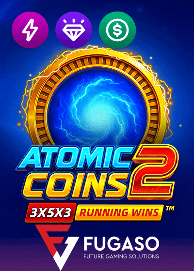 ATOMIC COINS 2 RUNNING WINS 3x5x3