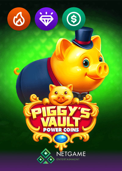 Piggys Vault Power Coins